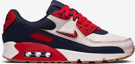 nike air max one blauw met rood